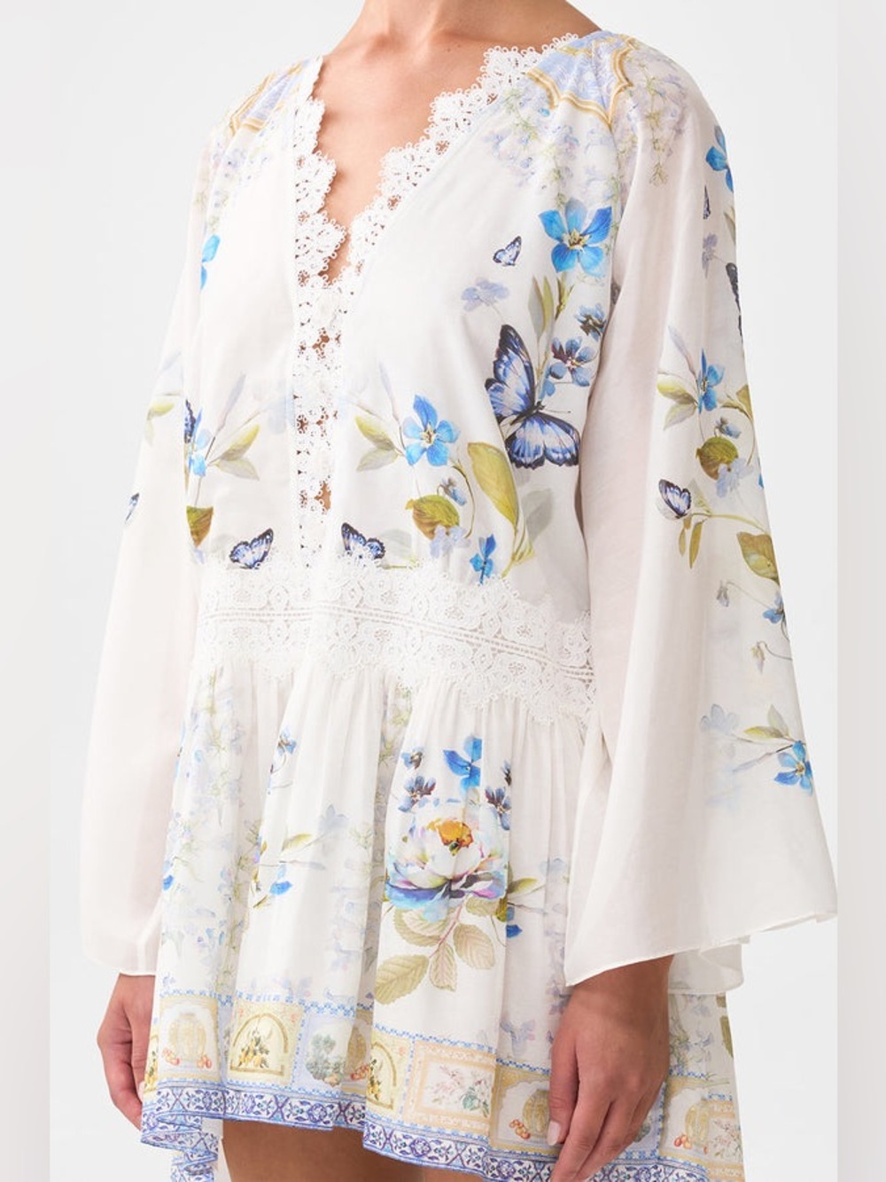 Relaxed Short Dress With Dropped Waist NWT $794MSRP Small